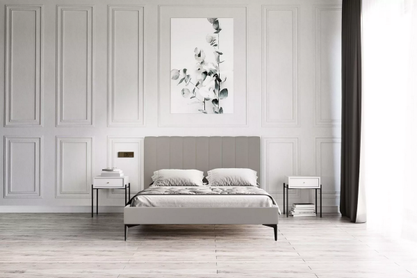 Polsterbett, gepolstertes Bett, gepolstertes Bett 180x200, Bett online kaufen